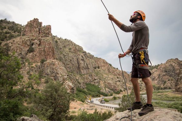 overnight royal gorge rock climbing