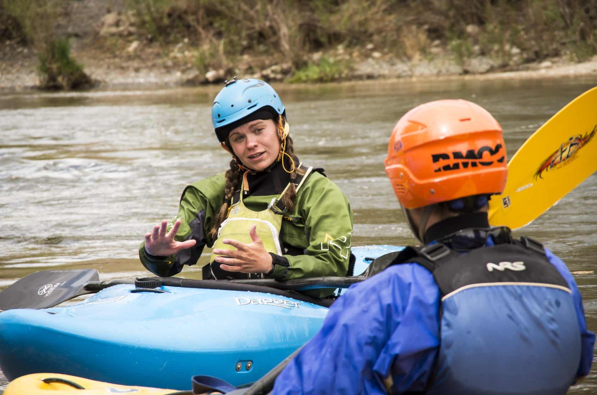 hardshell kayak instruction