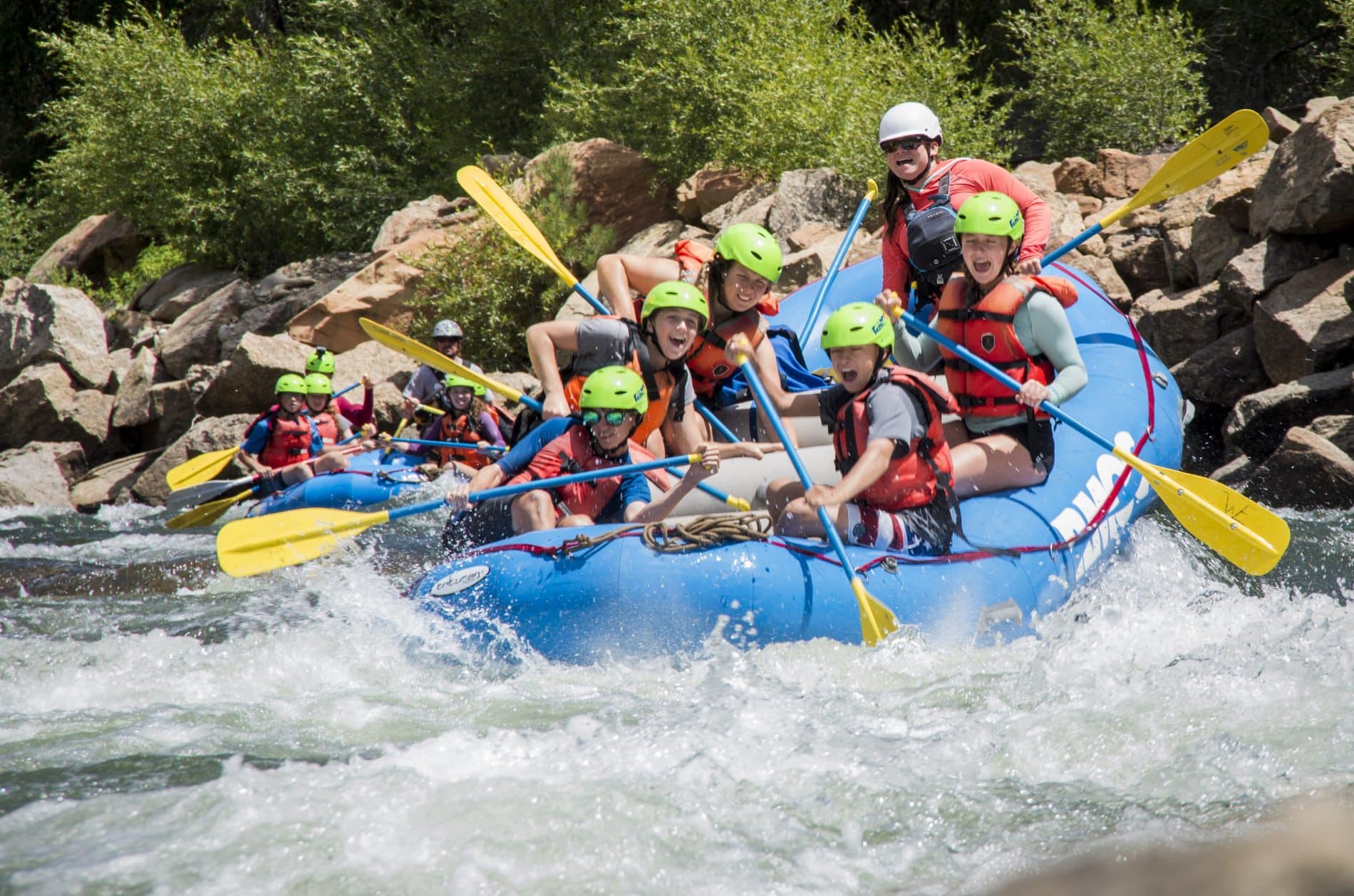 whitewater rafting