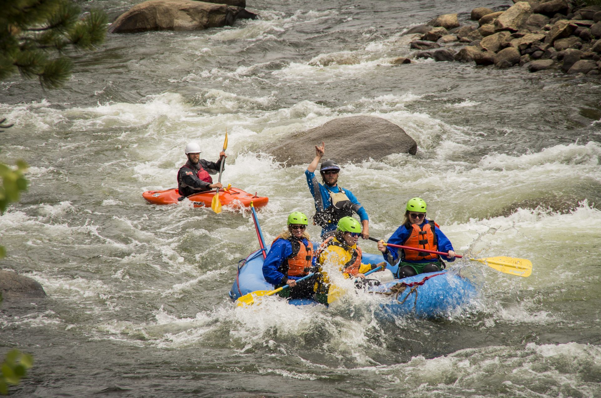 the numbers rafting colorado