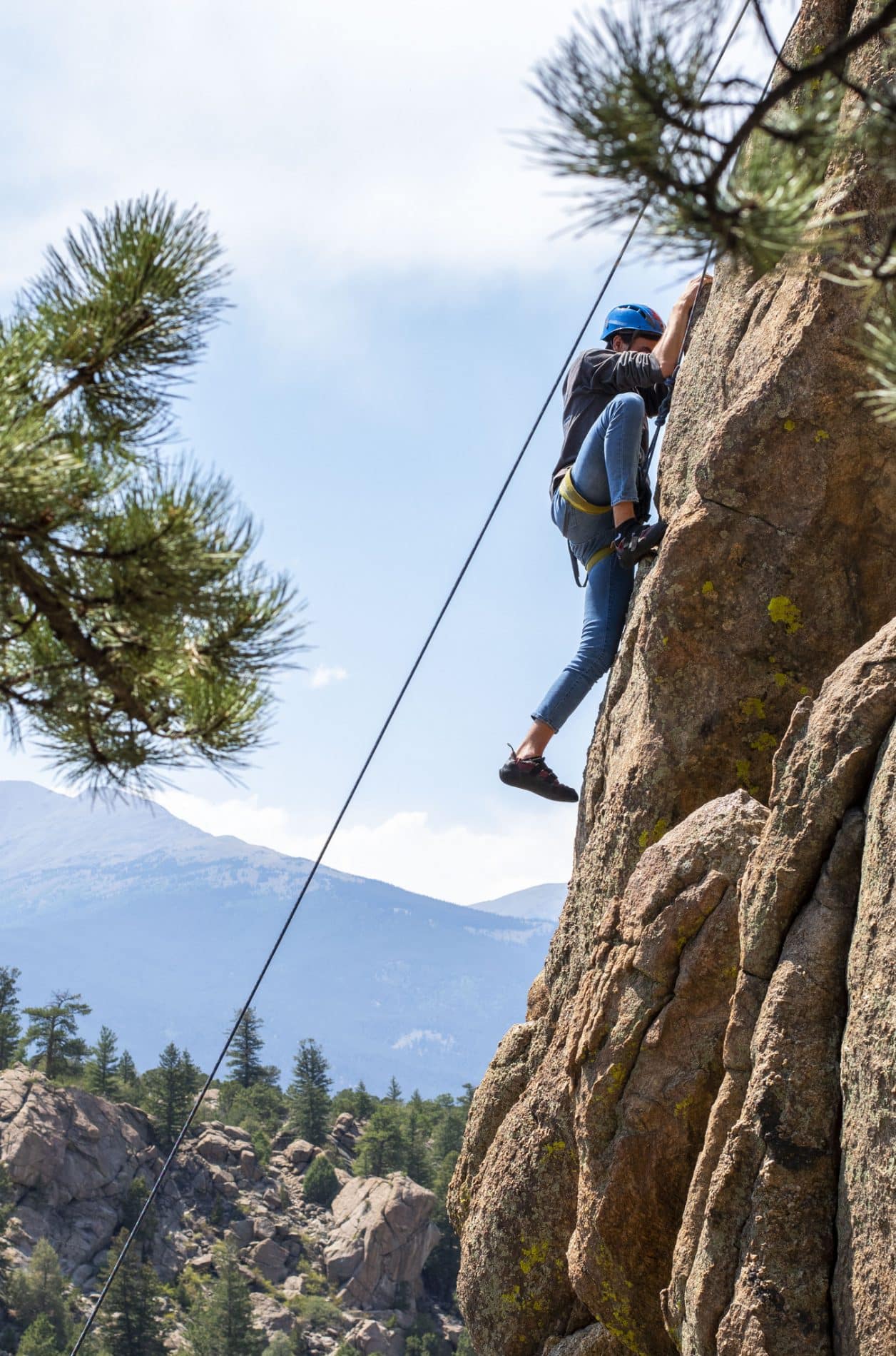 Rock climbing