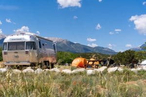 Camping at the outpost