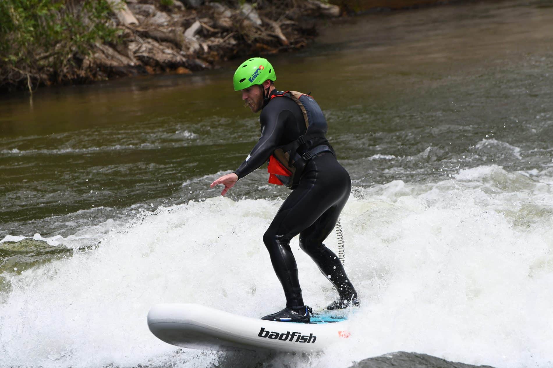 river surfing