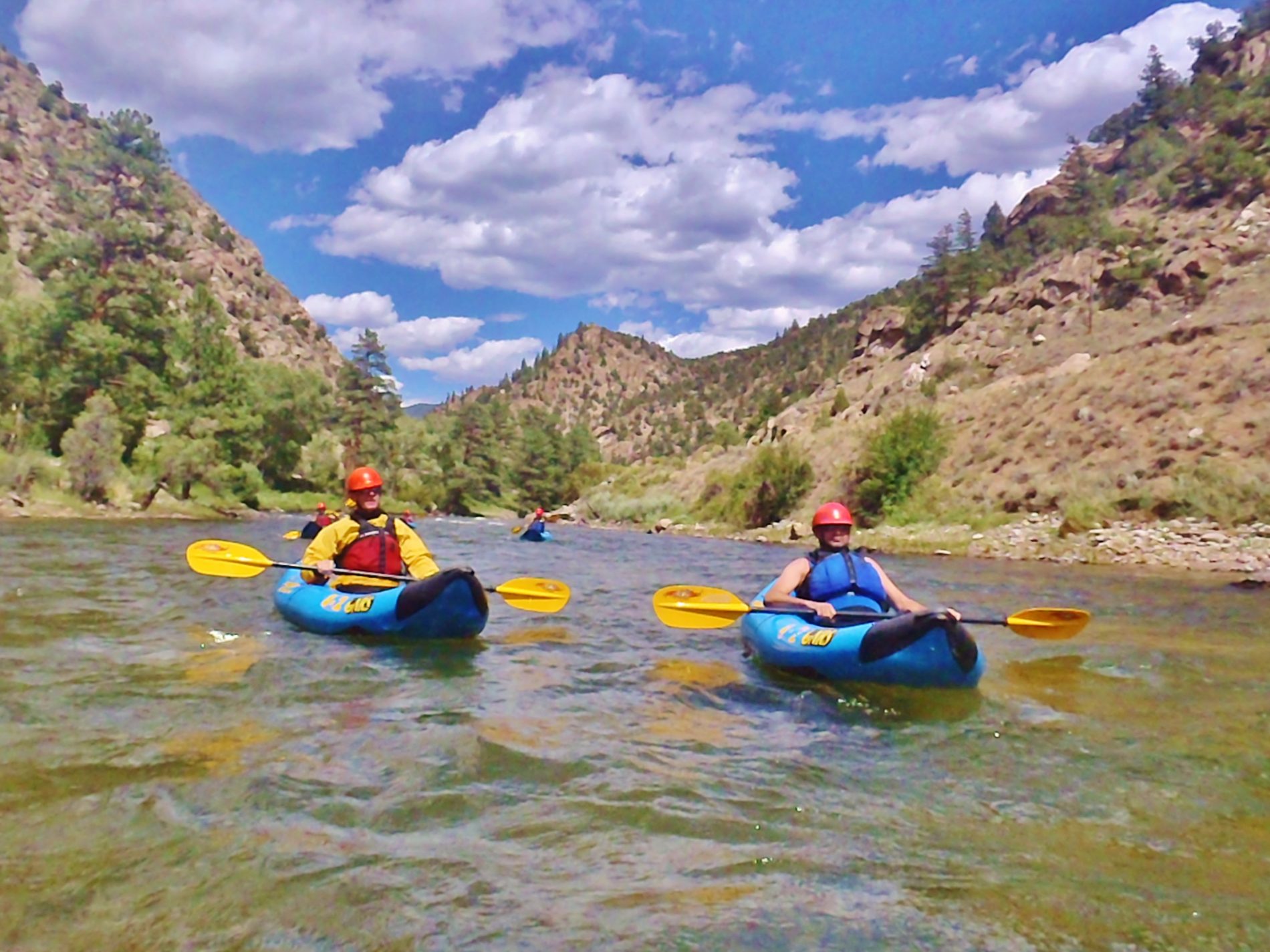 Duckies on Lower Brown's Canyon - Rocky Mountain Outdoor Center