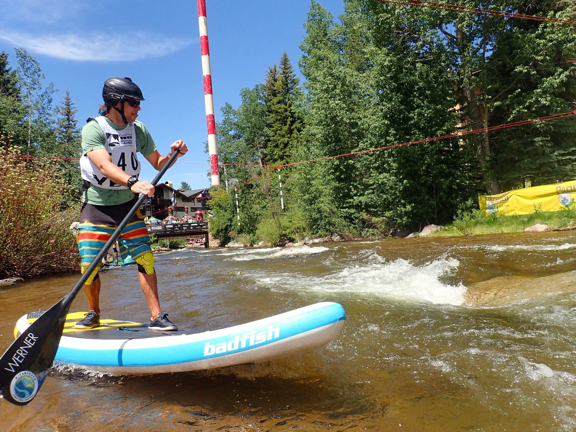 Stand up paddleboarder