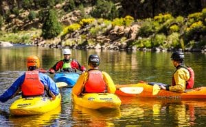 Kayak lesson