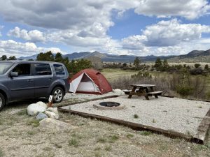 Car camping site