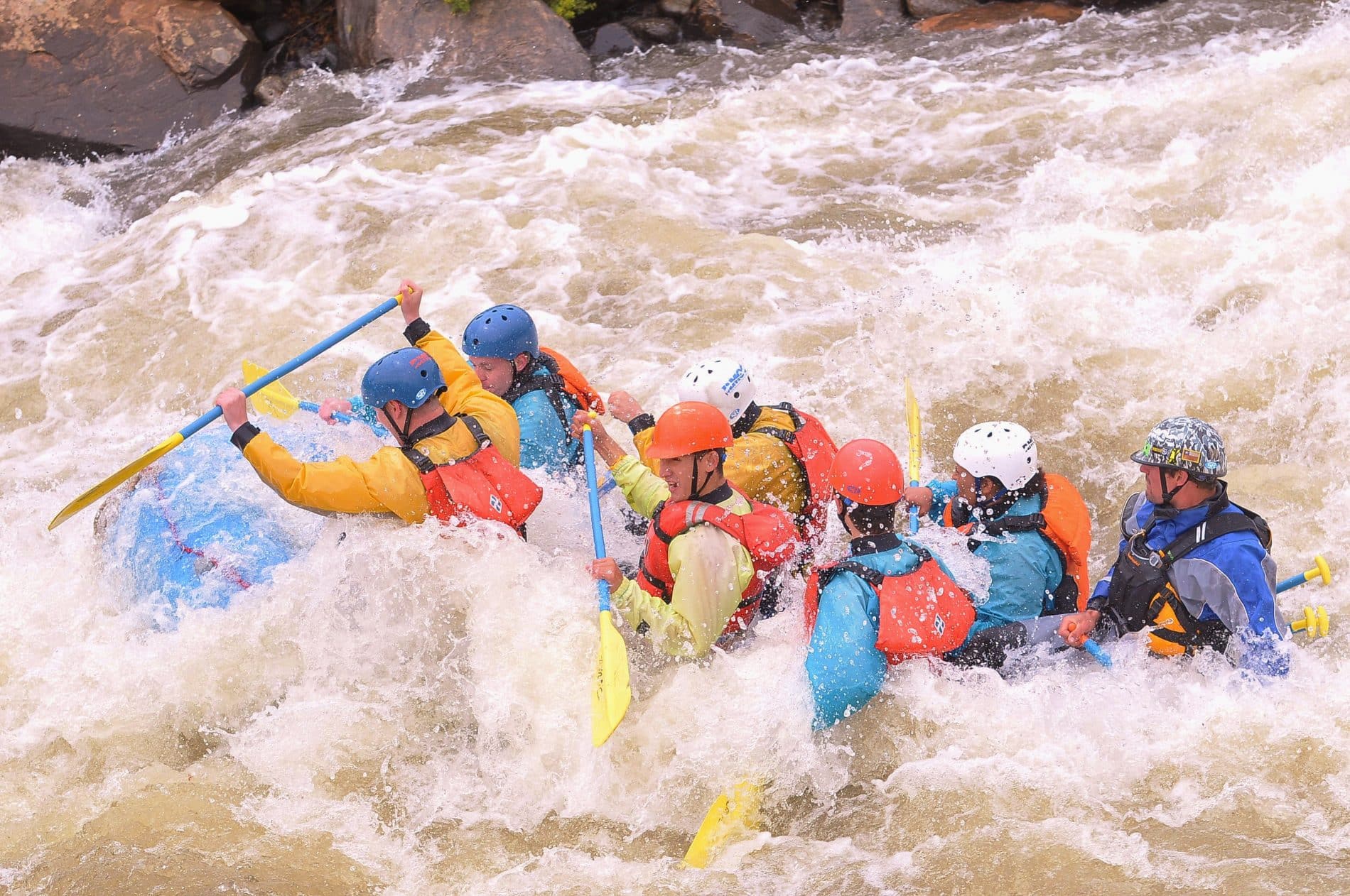 group in rapids
