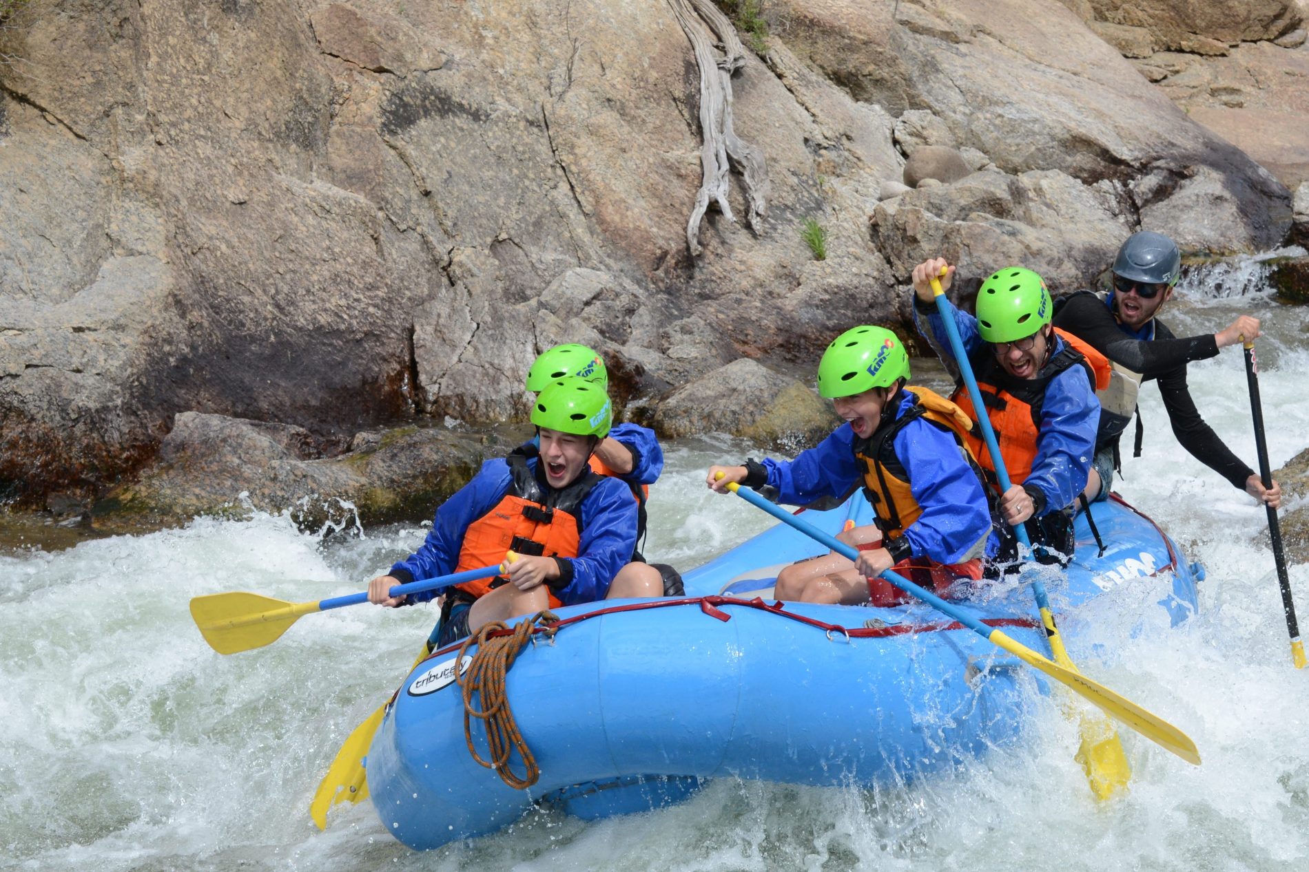 white water rafting overnight trips colorado